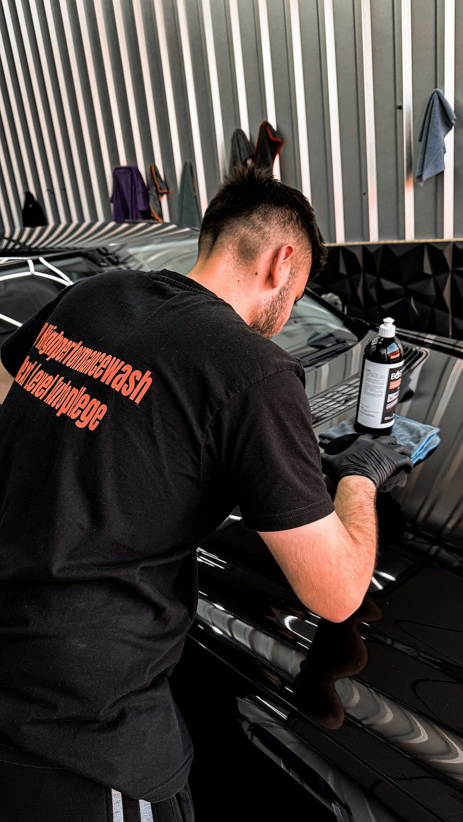 Versiegelter Fahrzeuglack